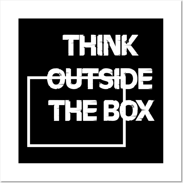 think outside the box Wall Art by Clathrus